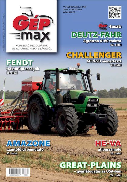 GÉPmax – 2014-08 – augusztus
