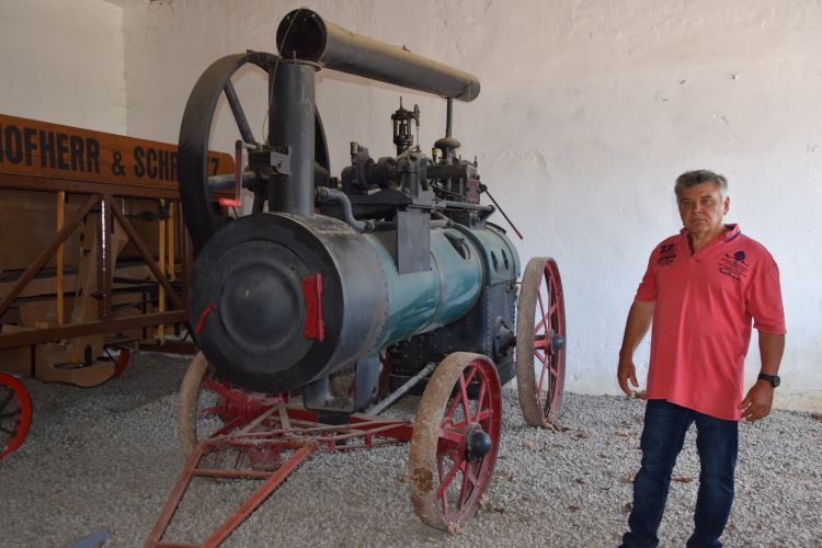 Veterán traktor múzeum Újpetre mezőgazdaság