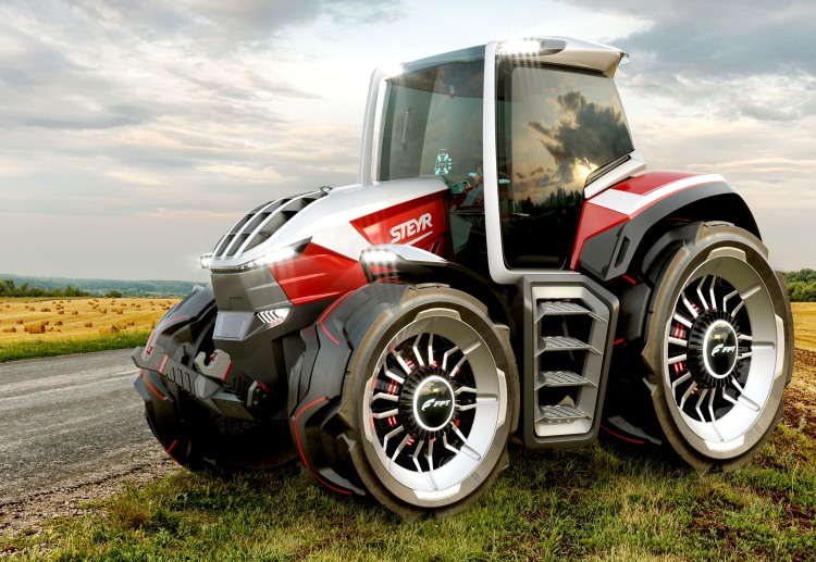 STEYR hibrid traktor