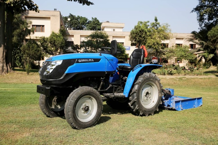 Az indiai Sonalika Tiger Electric traktor