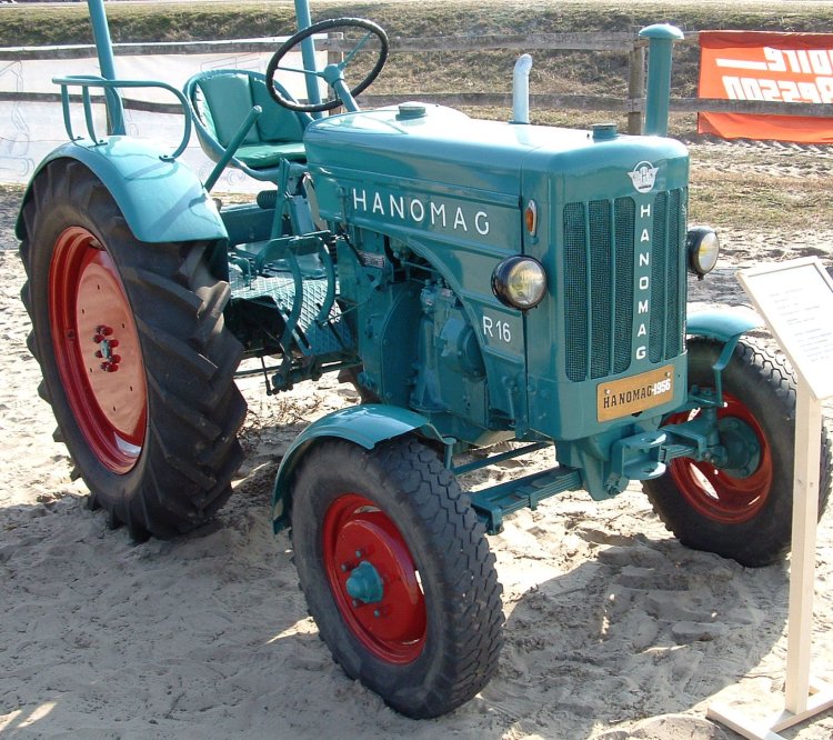 Hanomag R16A (német) traktor