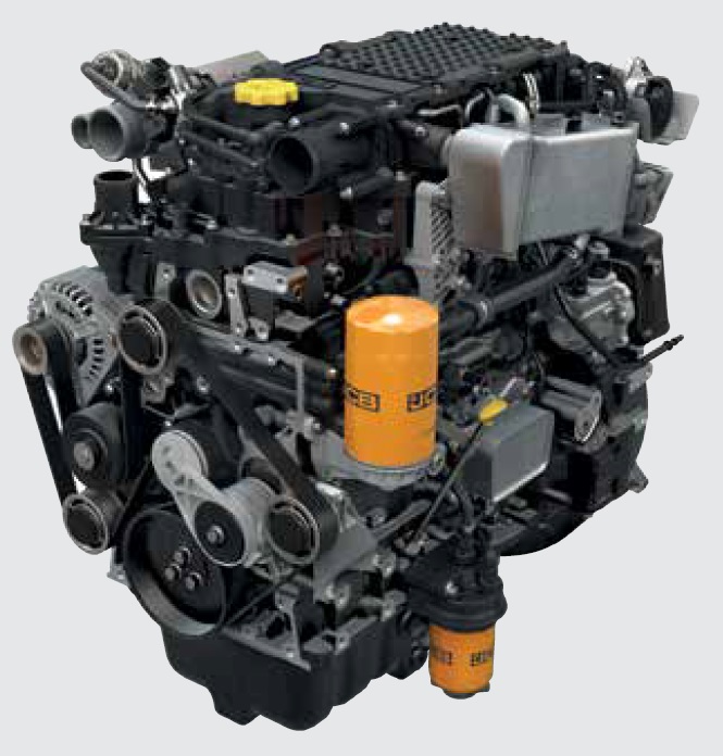 JCB 430 Dieselmax típus jelzésű, 4 hengeres, 3 literes motor