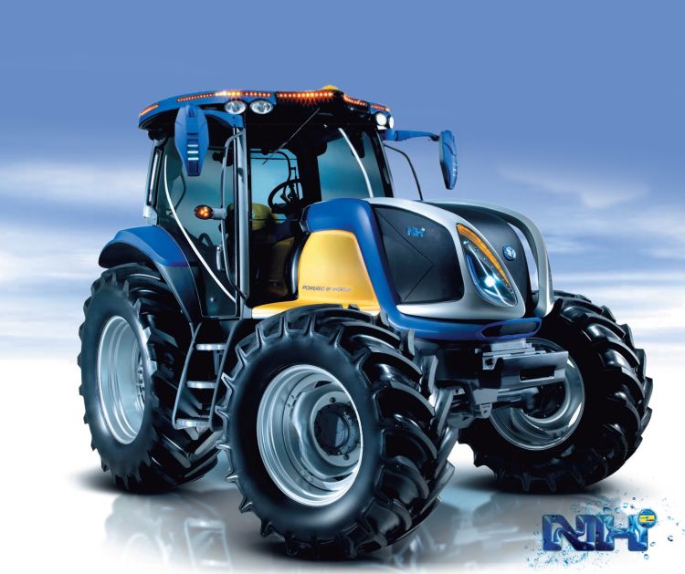 New Holland NH2 hidrogénüzemű traktor