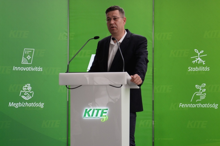 Szabó Levente, a KITE Zrt. vezérigazgatója