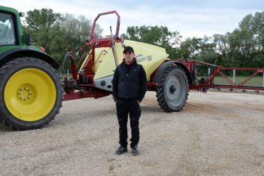 Szaló Gábor és a HARDI NAVIGATOR