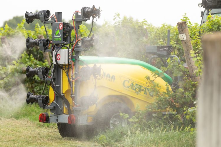 Caffini Zephiro elektromos működésű ültetvényes permetező