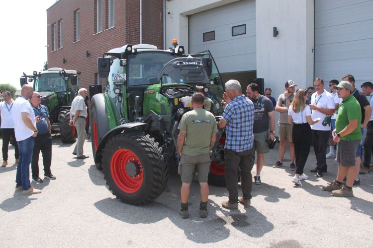 Fendt e100 Vario traktor