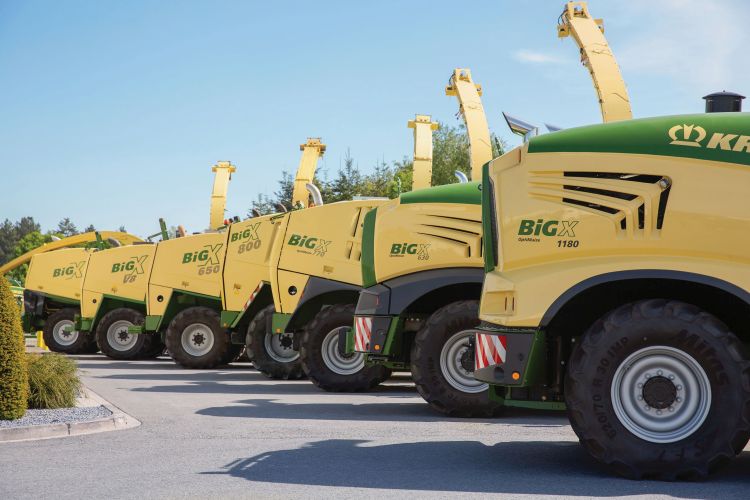 Krone BiG X silózók