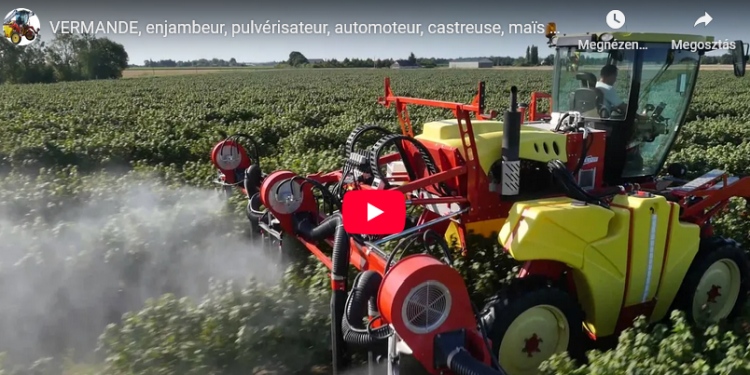 Vermande VV1400 – francia eszközhordozó, vetőmagtermesztési feladatokra