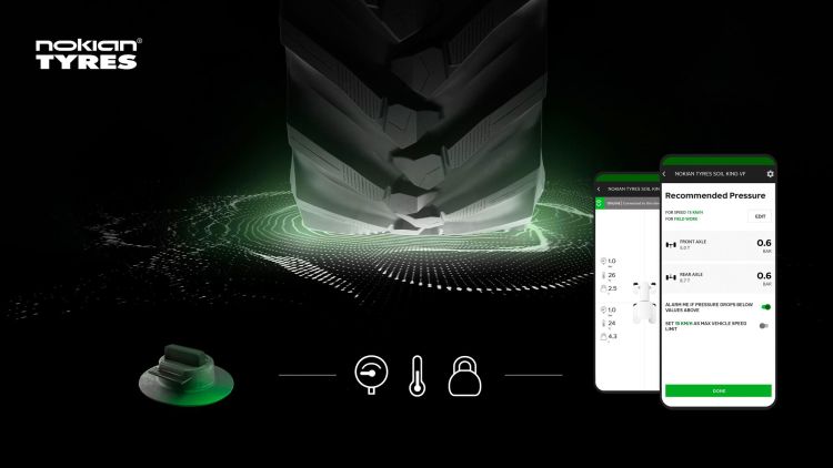 Ezüstérmes okos abroncsnyomás-szabályozás a Nokian Tyrestől