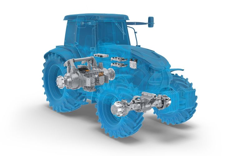 ZF elektromos traktorhajtás