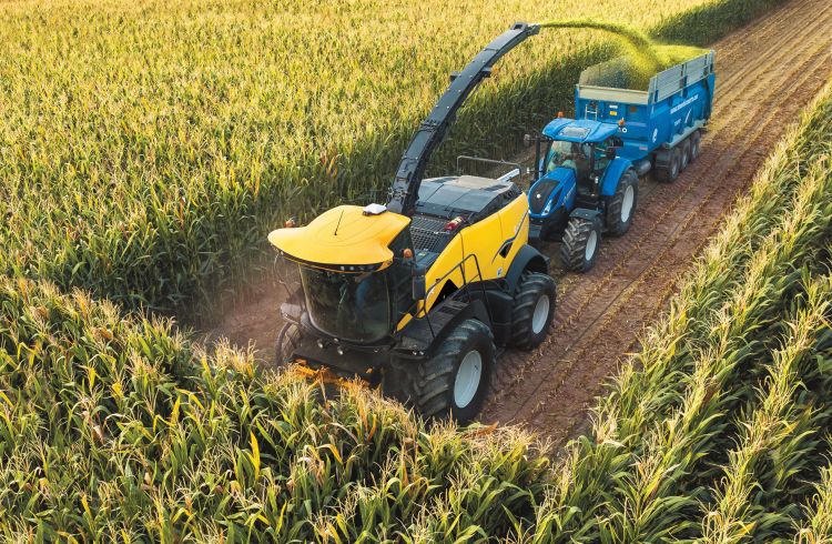 New Holland silózó