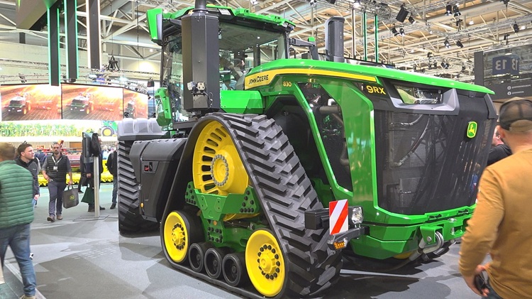 Brutális gigászok: a legnagyobb traktorok az Agritechnicán