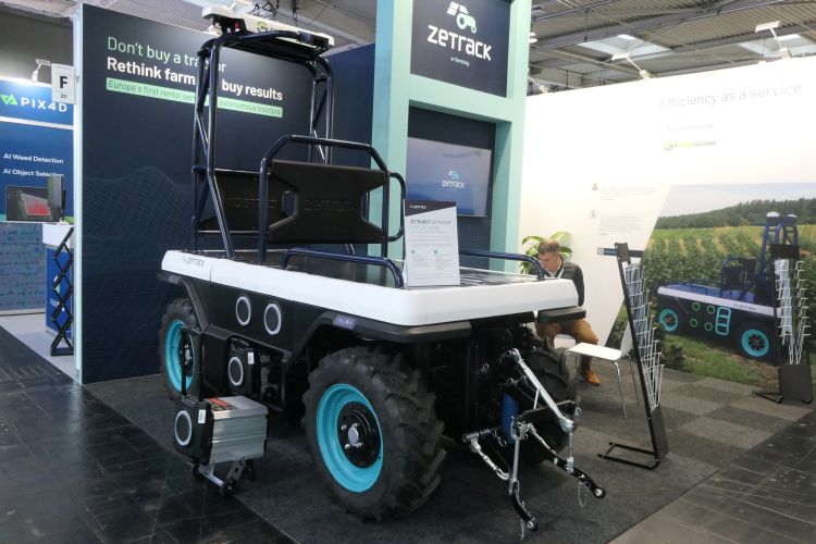 Zetrabot autonóm elektromos traktor