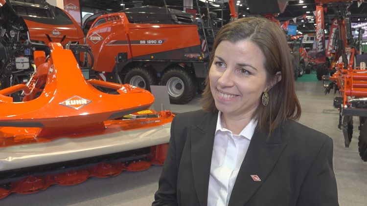 Krupp Orsolya, a KUHN Mezőgazdasági Gép Kft. ügyvezetője.