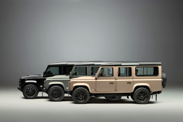 Classic Defender V8 OCTA színekben