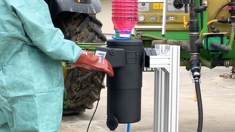 Lechler XAMOUNT: zárt rendszerű megoldás a biztonságos vegyszerkezelésre