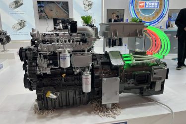 Yuchai IE Power hibrid hajtásrendszer