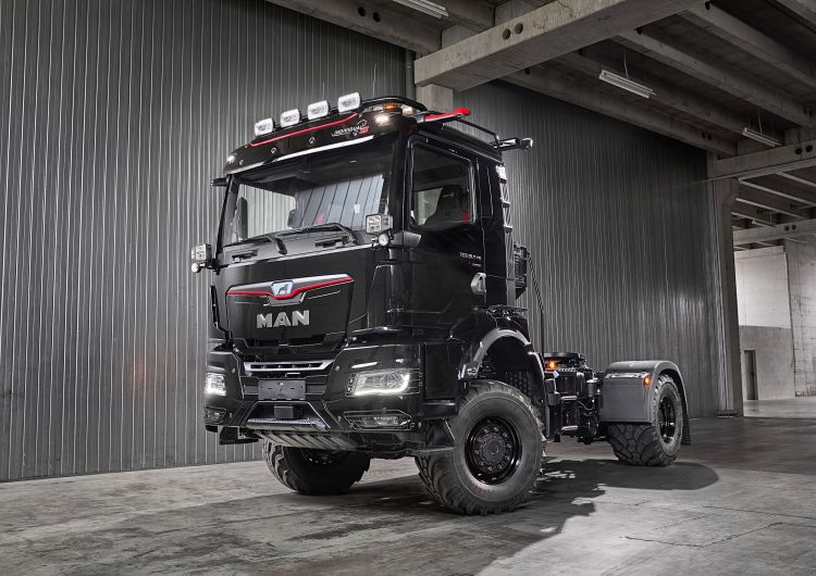 MAN TGS 18.540 4x4 BL SA teherautó