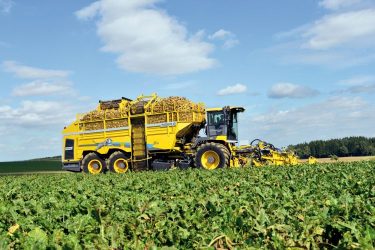 ROPA Tiger 6S önjáró cukorrépa betakarító