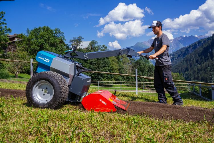 Monotrac – elektromos egytengelyes a hegyvidéki gazdaságoknak