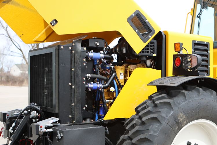 Aebi MB7BT motortér