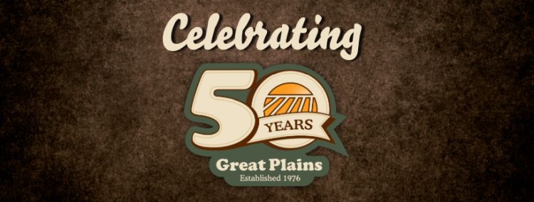 Great Plains jubileumi logó