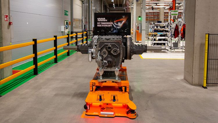 Az 1000. AGCO fokozatmentes CVT sebességváltó