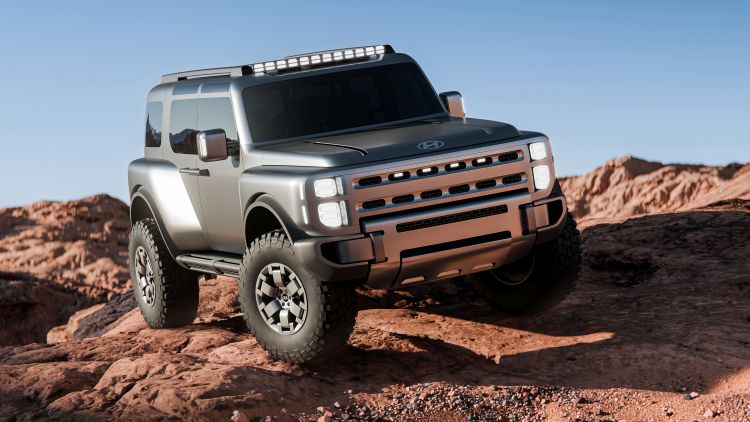 Hyundai Boulder Concept – létravázas pickupot vetít előre